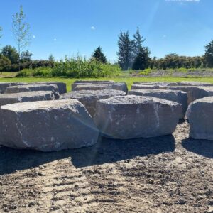 Armour Stone Height