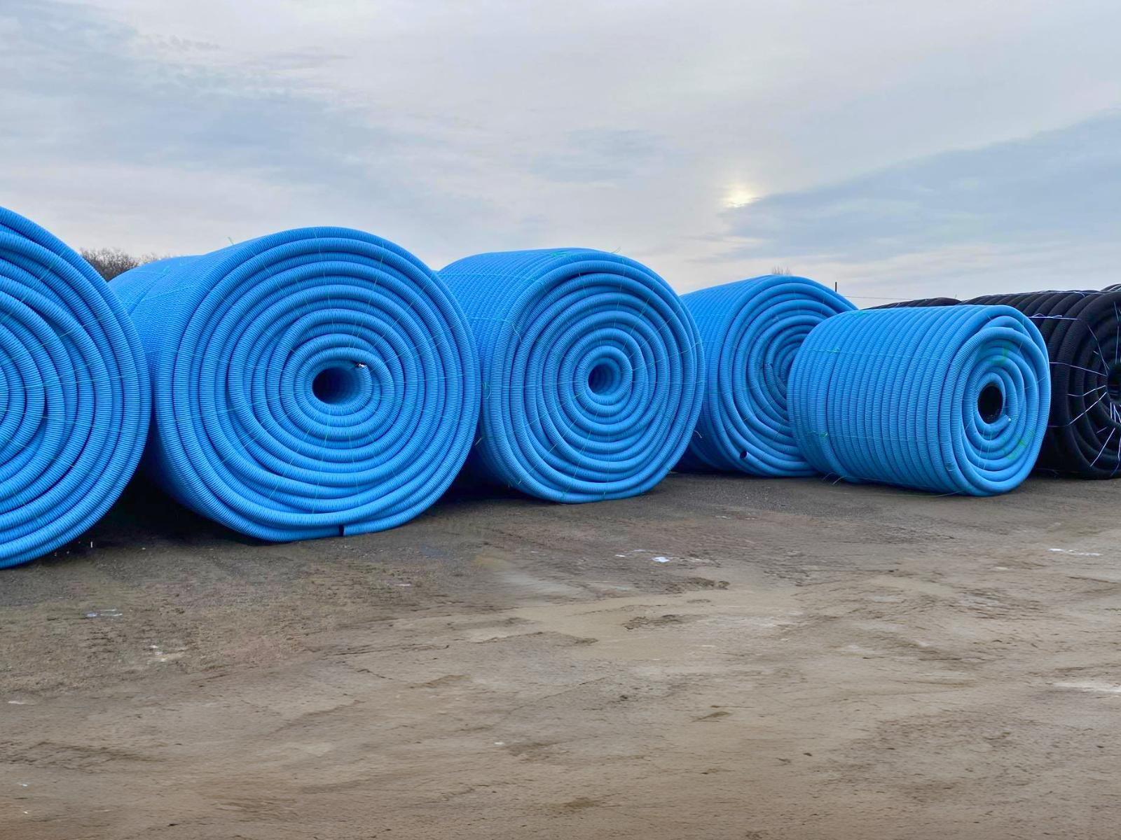 Large Farm Drainage Rolls