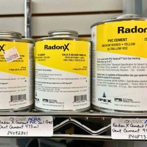 Radon Pipe Cement