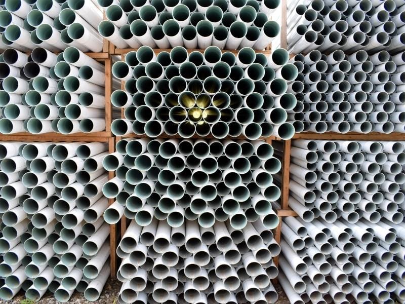 Sewer Pipe Straight On