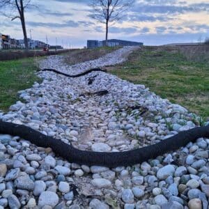 Silt Sock for Riverbeds
