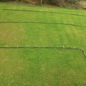 Layering Silt Sock for Slope