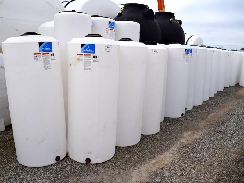 Small Vertical Tanks