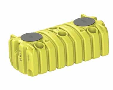low profile poly septic tank
