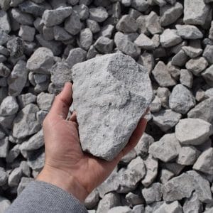 Holding Gabion Stone