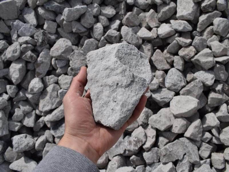 Holding Gabion Stone