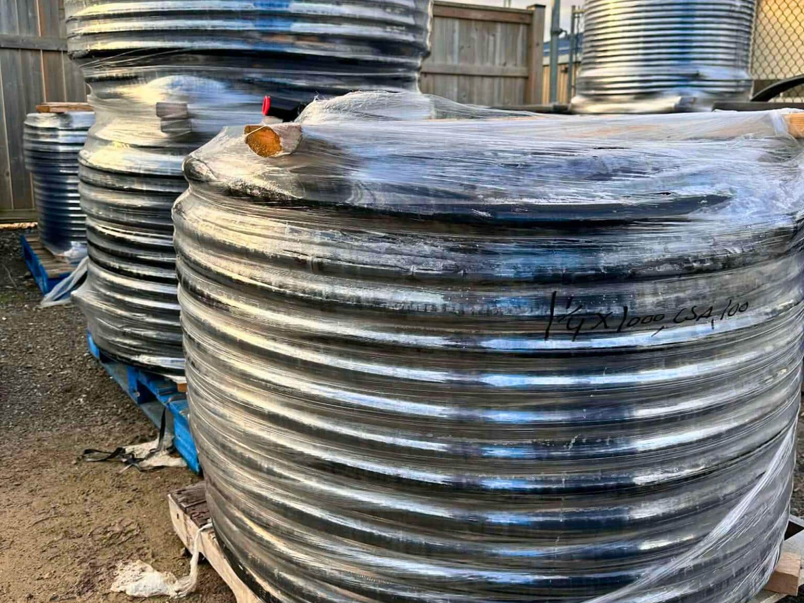 1 1/4" Poly Pipe Spool CSA