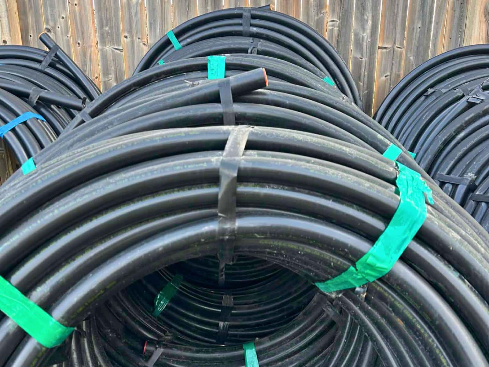 100 PSI CSA Approved poly pipe roll