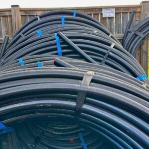 2" 100 PSI poly pipe roll