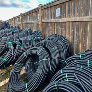 100 PSI Poly Pipe Rolls