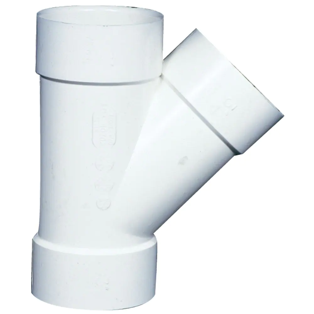 4 inch wye PVC Sewer Pipe Fitting