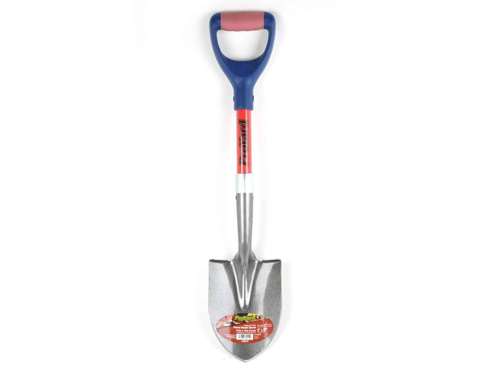 Pro Yard Round Point 27 x 6 Blade Fiberglass D-Handle