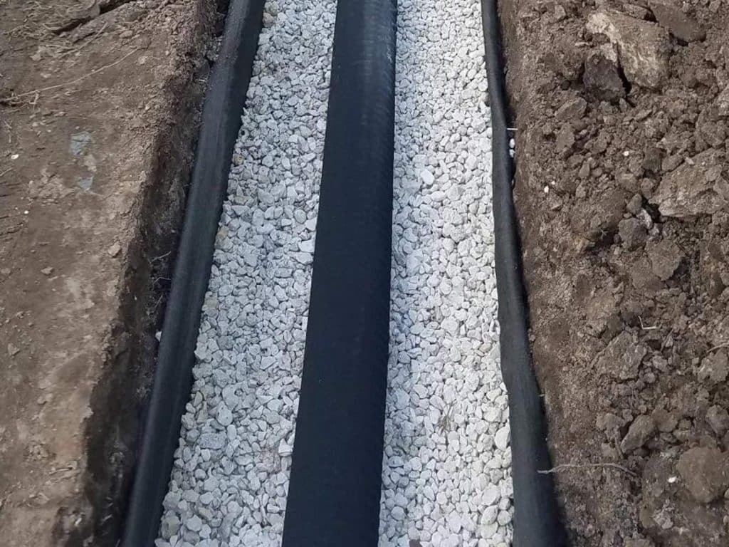 French Drain Installation
