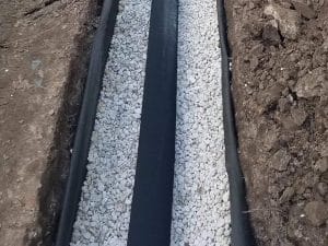 French Drain Installation