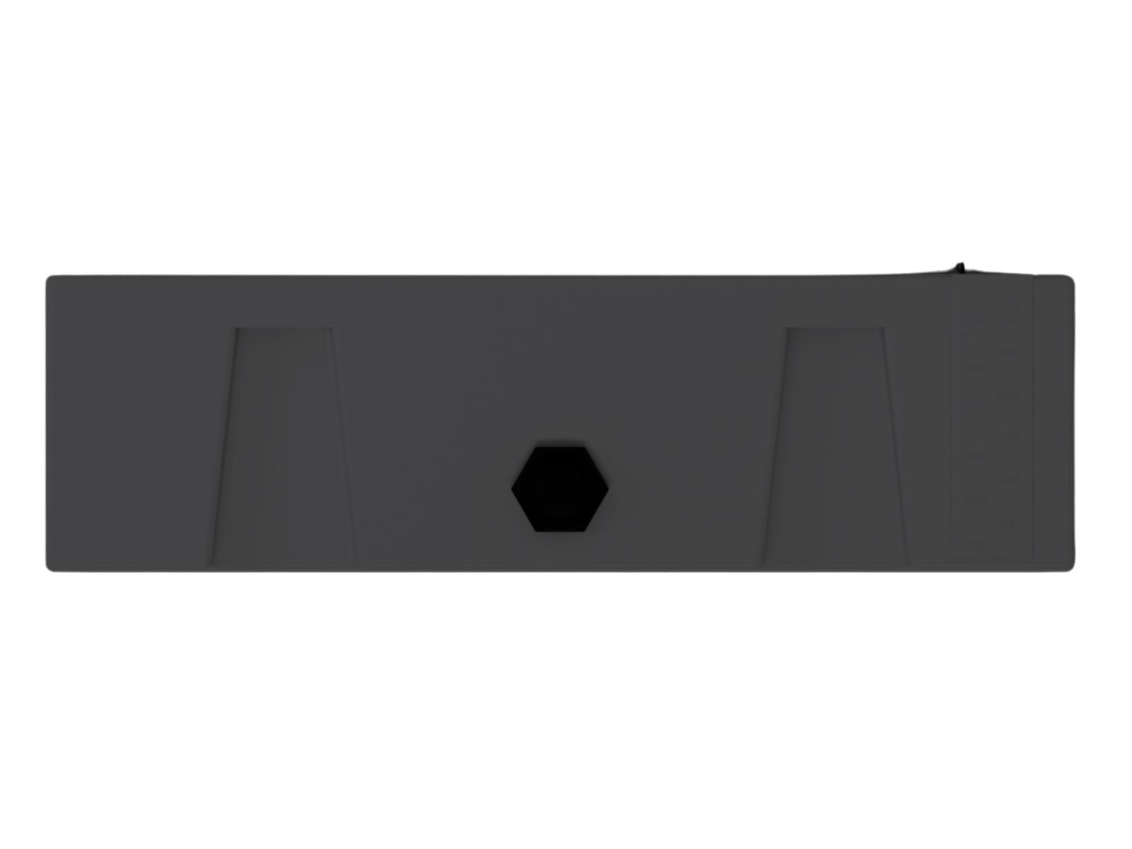 300 USG Trailer Septic Tank End Profile