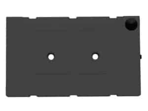 300 USG Trailer Septic Tank Top Profile