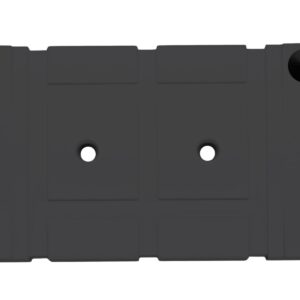 300 USG Trailer Septic Tank Top Profile