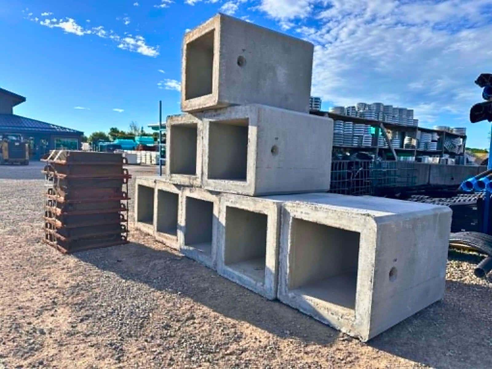Concrete Catch Basins and Grates