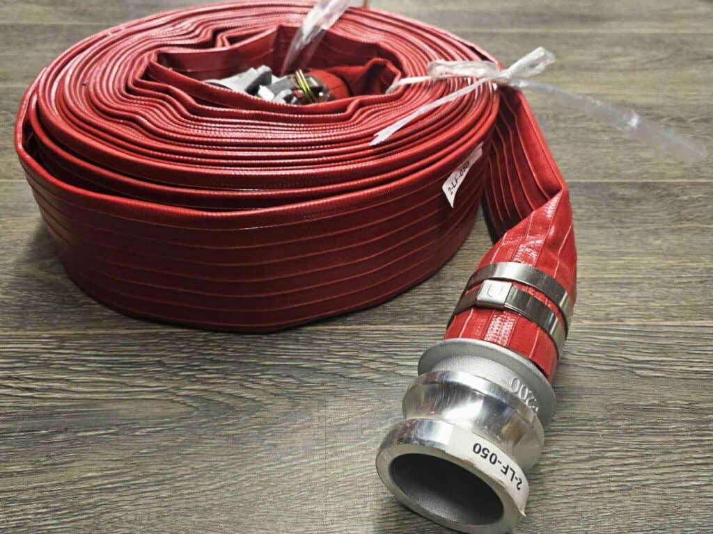 2 Inch Lay Flat Hose With Camlocks