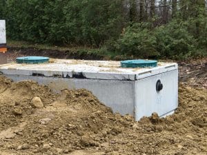 Concrete Holding Tank