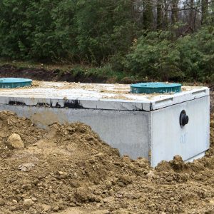 Concrete Holding Tank