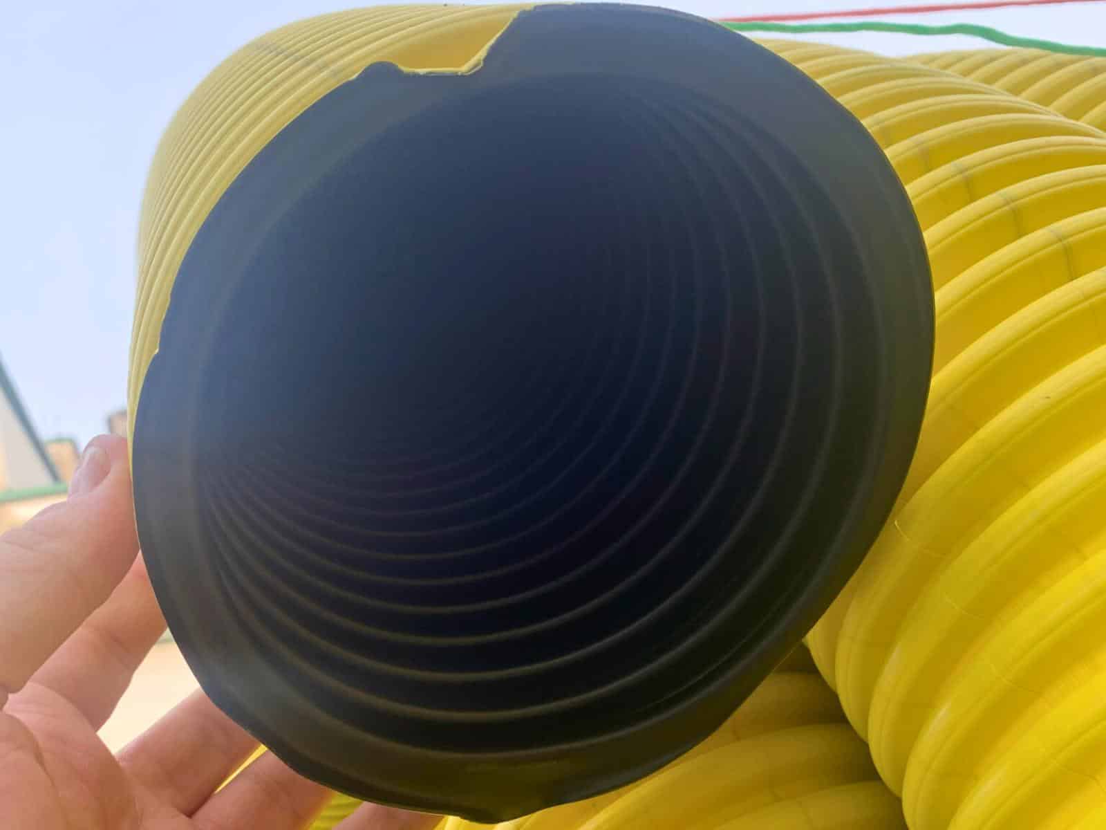 6" Yellow Vac Truck Hose