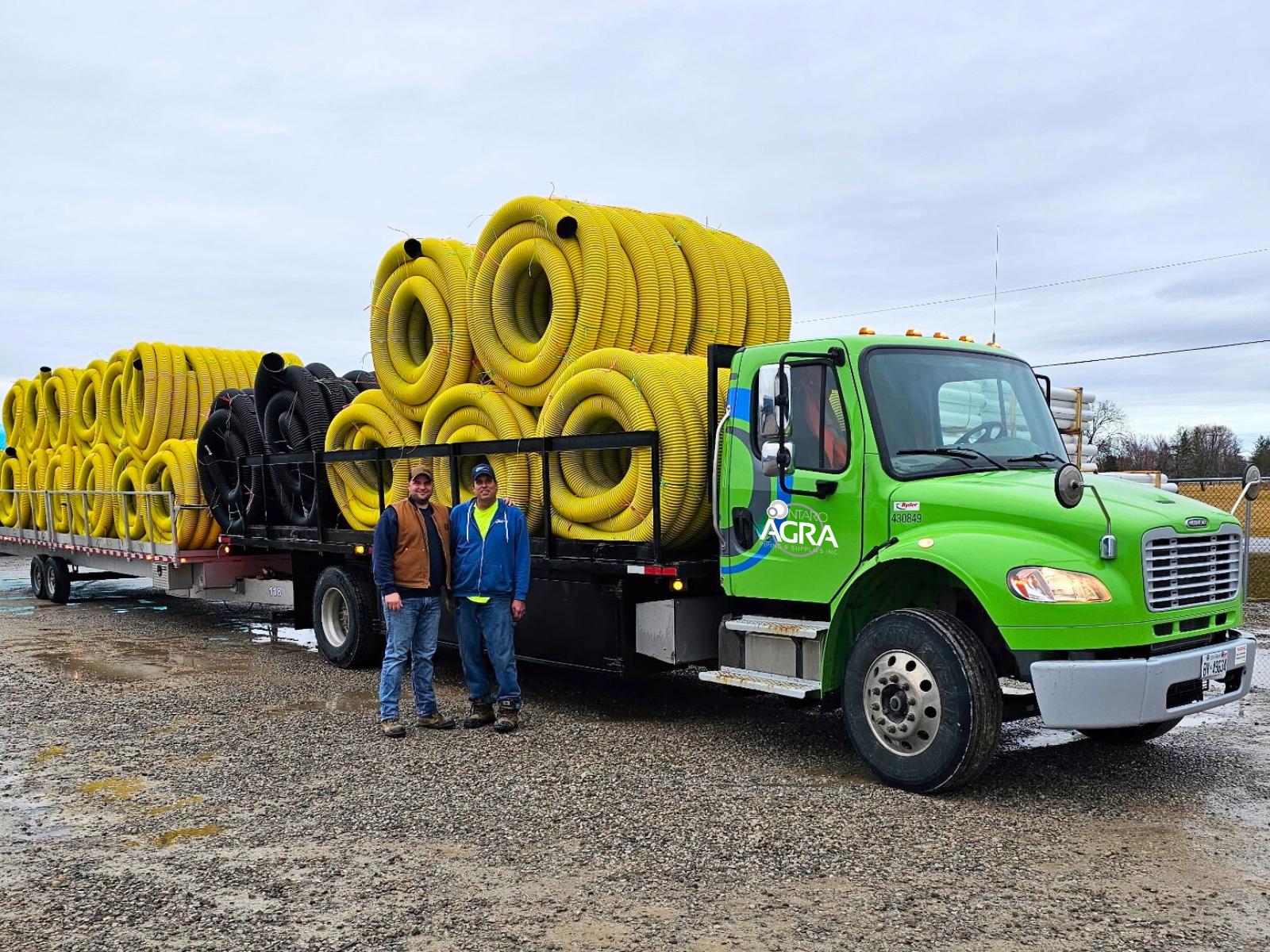 Yellow Vac Truck Hose Supplier Ontario