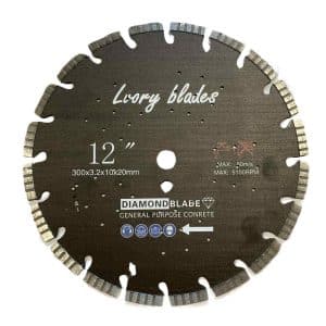 12" Laser Welded Diamond Saw Blade