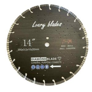14" Laser Welded Diamond Saw Blade