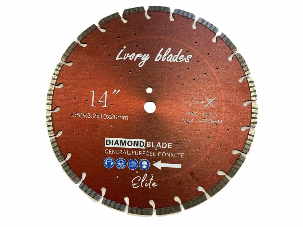14" Laser Welded Diamond Saw Blade