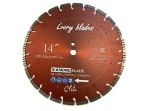 14" Laser Welded Diamond Saw Blade