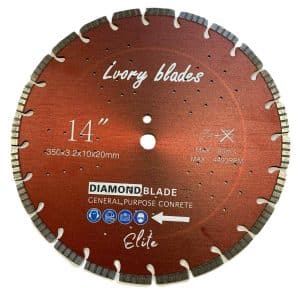 14" Laser Welded Diamond Saw Blade