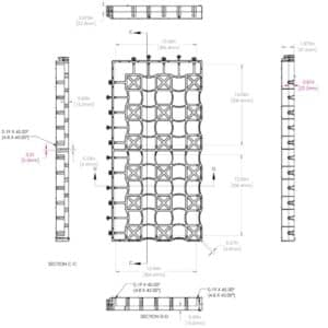 GridX Paver Grid Specs