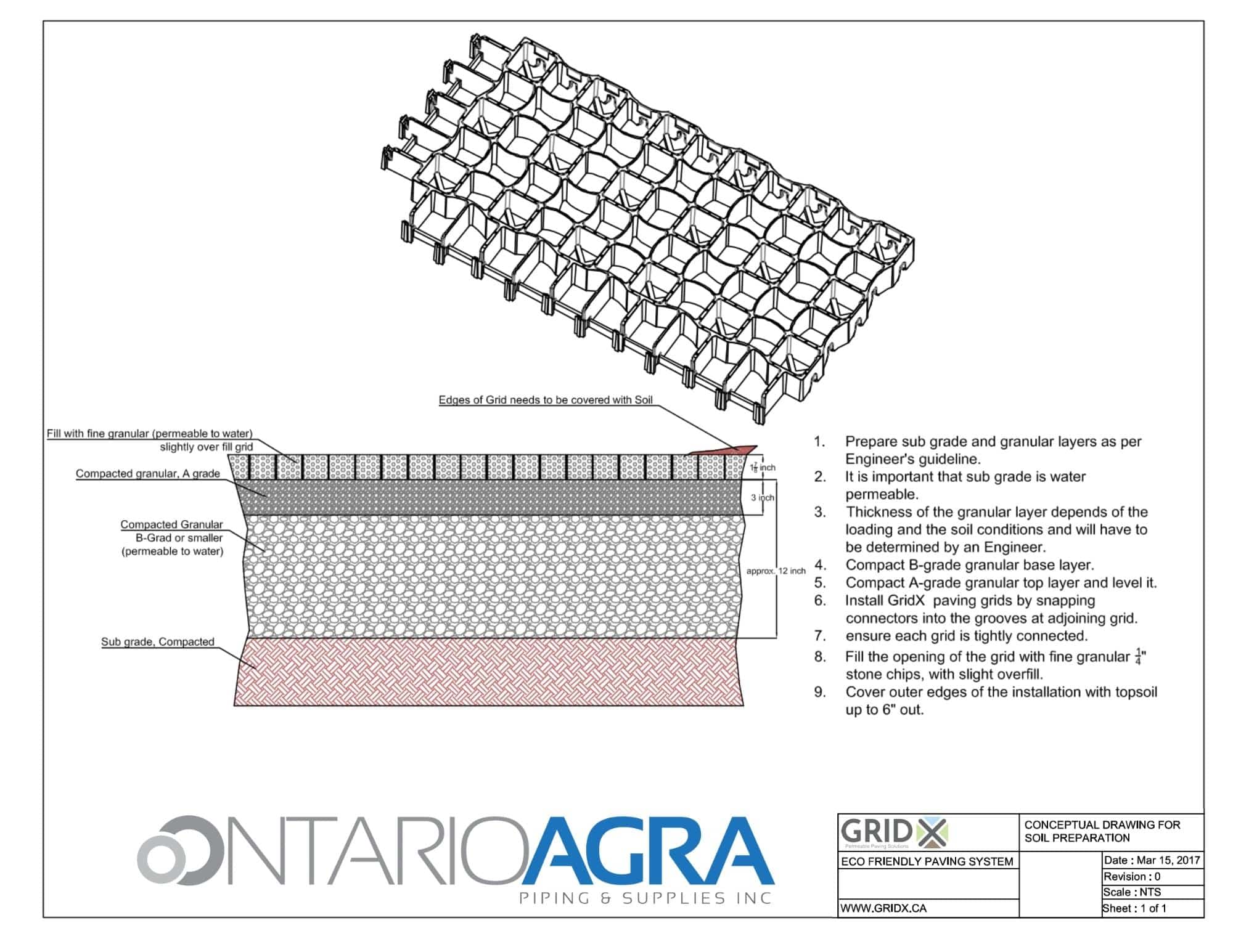 GridX Paving Grid Installation Guide