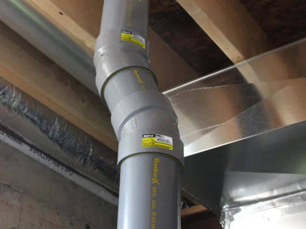 Radon Pipe Venting