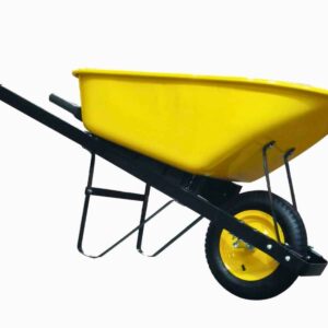 Toolway 6 CU FT Steel Wheelbarrow