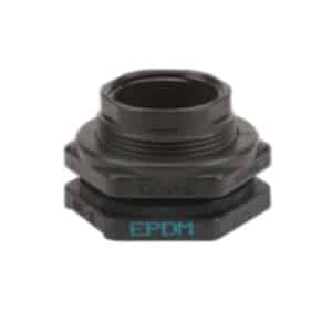 2" bulkhead with EDPM gasket