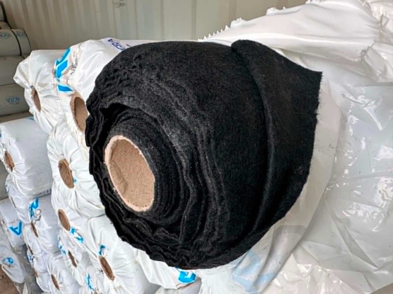 4' x 100' non-woven landscape fabric