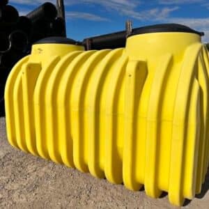 Dual Compartment Poly Septic Tank