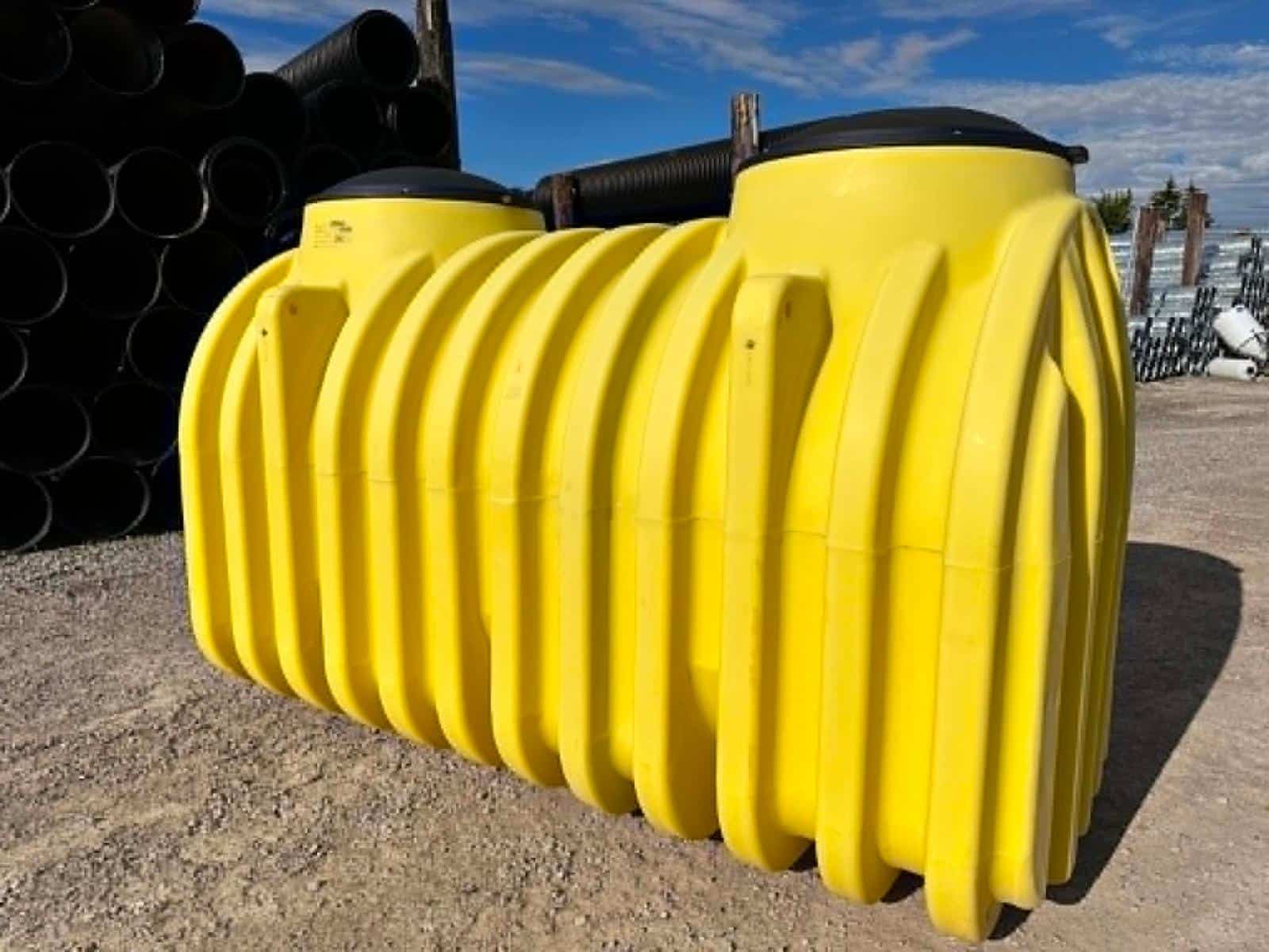 Dual Compartment Poly Septic Tank
