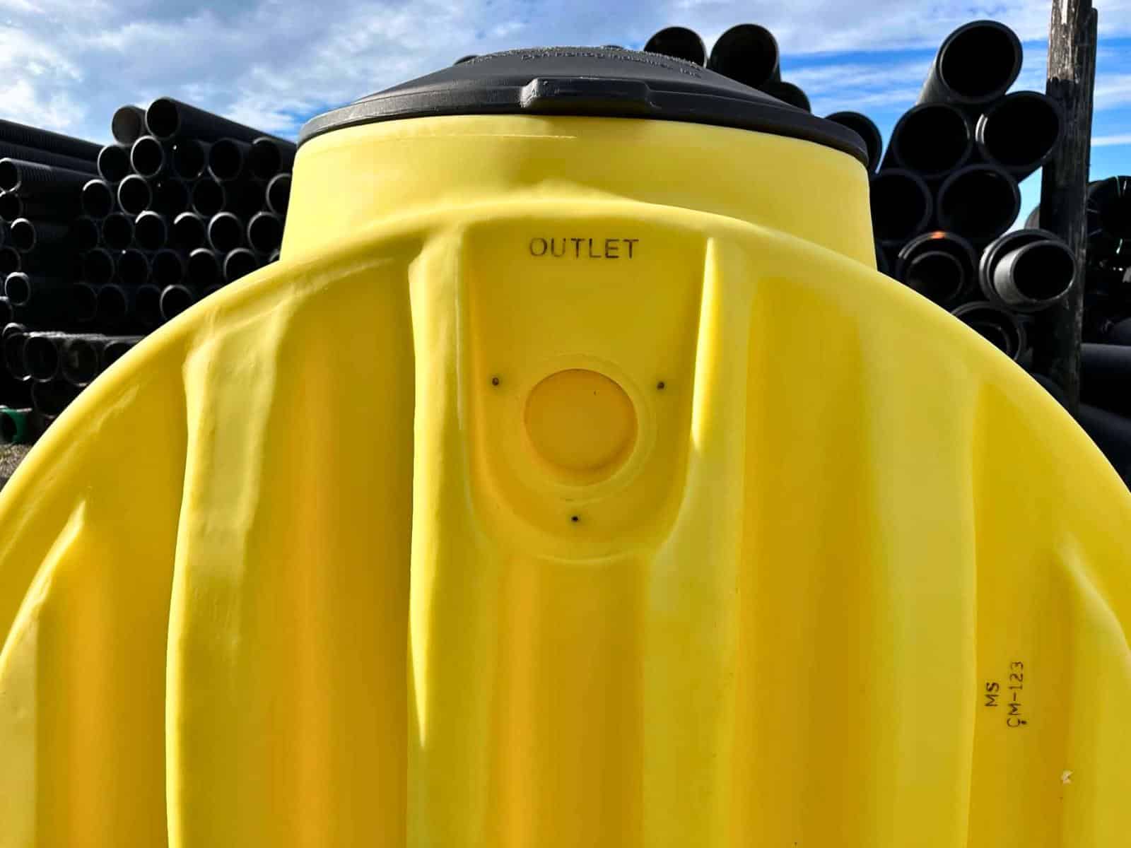 Poly Septic Tank Outlet